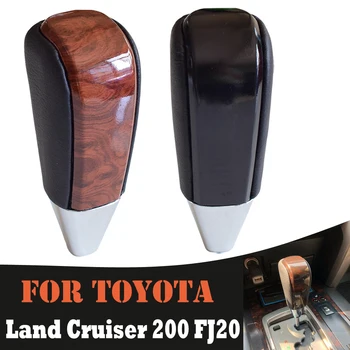 Кожена дръжка на скоростния автоматична скоростна кутия за Toyota LC200 Land Cruiser 2008-2017