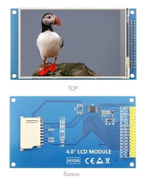 4,0-инчов 34-пинов HD TFT LCD екран с печатна платка (Сензорен екран/Без допир) ST7796S Drive IC 320 (RGB) * 480 8/16-битов паралелен интерфейс