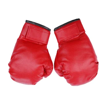 1 чифт професионални боксови ръкавици Удобни тайландски ръкавици Преносими ръкавици за кикбоксинга